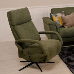 Vera lænestol m. indbygget fodskammel | Large